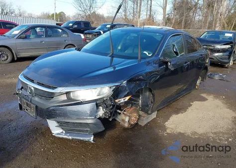 2016 Honda Civic Ex from USA, damaged, VIN 19XFC2F75GE059371